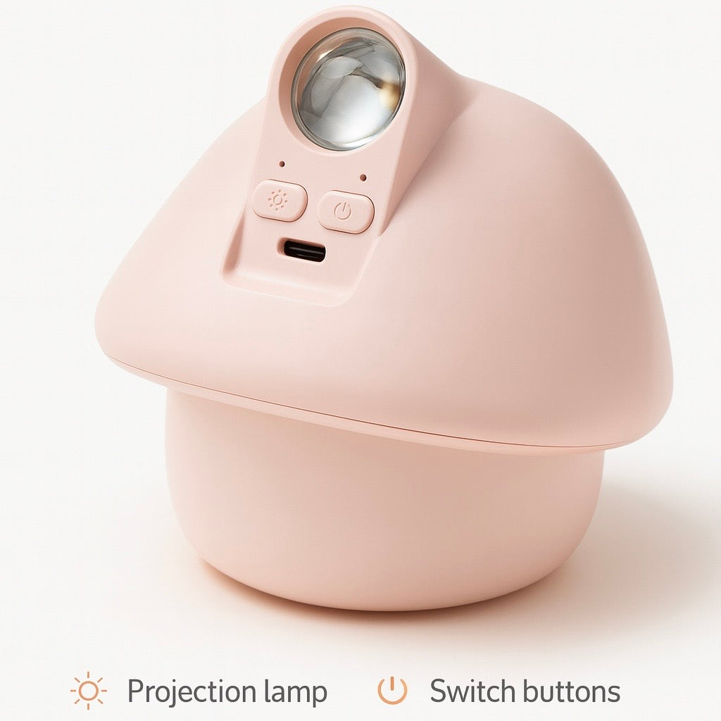 Aroma Diffuser Mushroom House 3-in-1