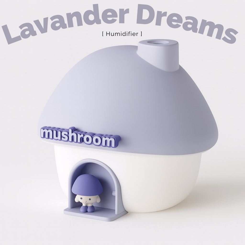 Aroma Diffuser Mushroom House 3-in-1