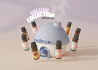 Diffuser Mushroom House 3-in-1 + Sweet Dreams Aromatherapy Oils (Set of 8)