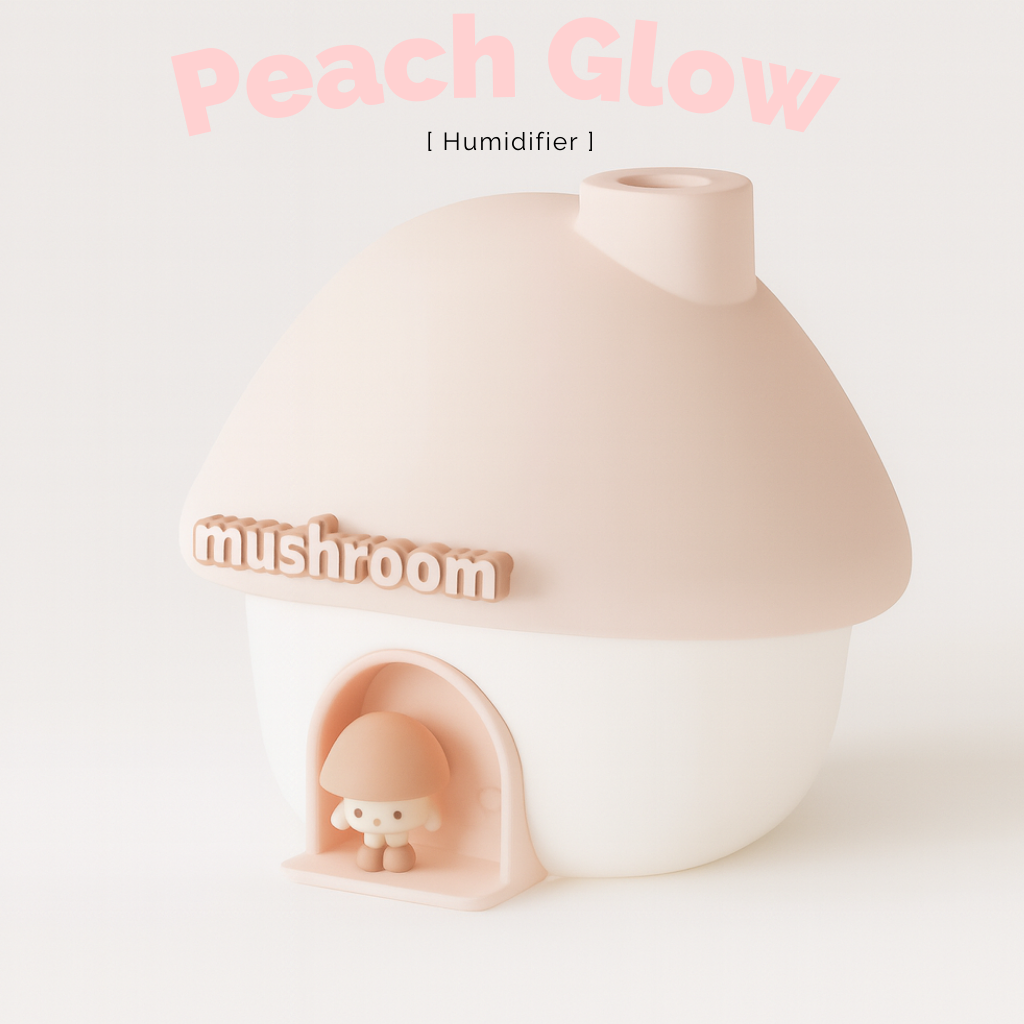 Aroma Diffuser Mushroom House 3-in-1